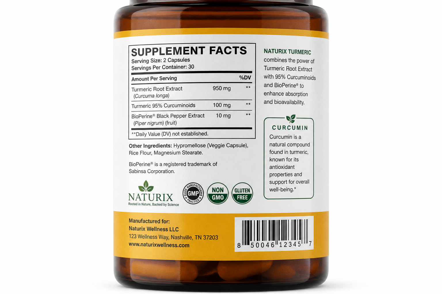 Turmeric Curcumin